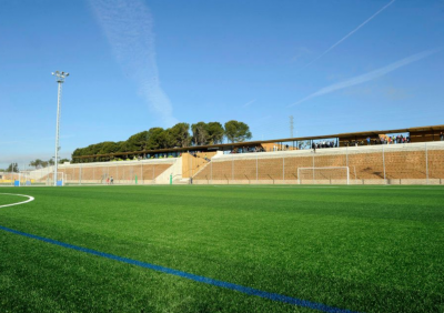 Les terrains du tournoi